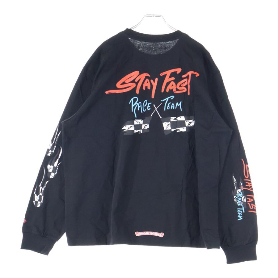 Chrome Hearts Matty Boy プリント　長袖　Tシャツ S CHROME HEARTS（クロムハーツ） ×MATTY BOY STAYFAST RACE TEAM SWEAT