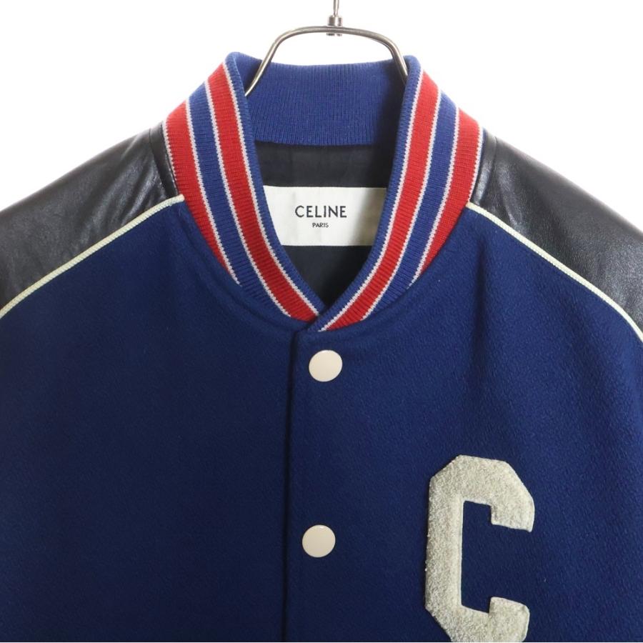 ＠様 セリーヌ テディジャケット Cワッペン バイエディスリマン 38 様 セリーヌ テディジャケット Cワッペン バイエディスリマン 38