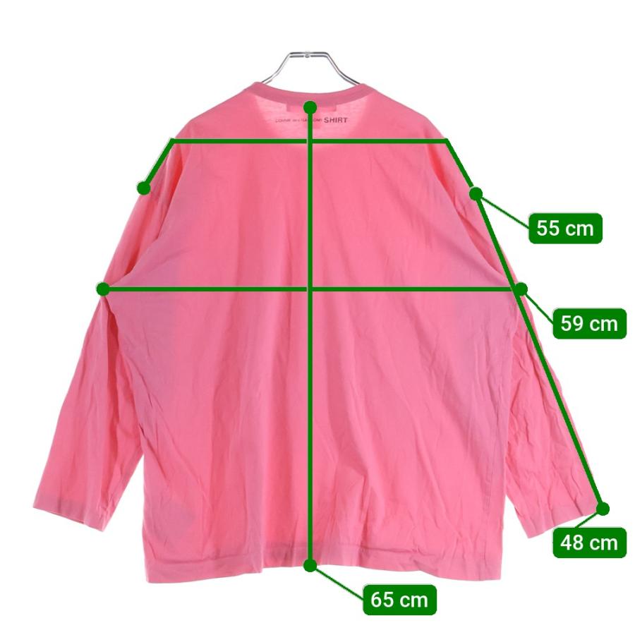 COMME des GARCONS SHIRT コムデギャルソンシャツ バックプリント長袖T
