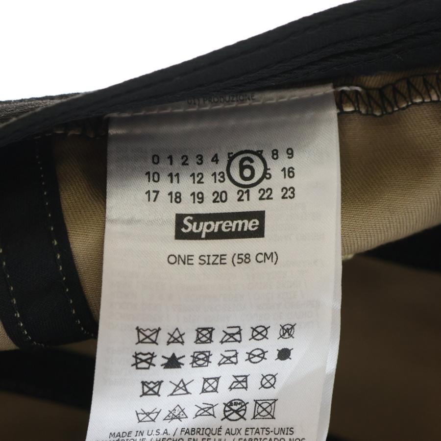 Supreme（シュプリーム） 24SS ×MM6 Maison Margiela Painted Camp Cap 
