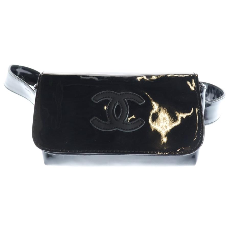 新品　シャネル　ノベルティ　ショルダーバッグ　非売品　ブラック　パイル　エナメル 広尾店】未使用 シャネル CHANEL パイル地 ショルダーバッグ