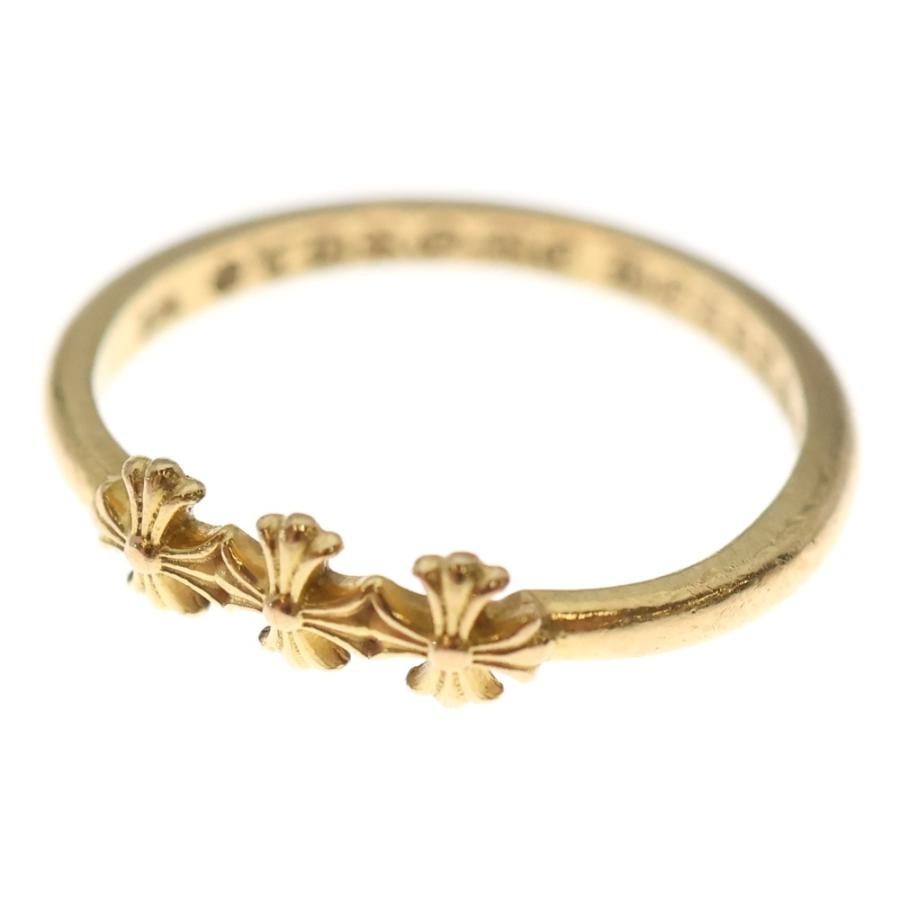 CHROME HEARTS（クロムハーツ） 22K BUBBL GUM RING 3CH PLUS