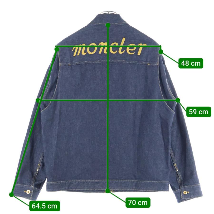 MONCLER モンクレール デニムブルゾン サイズ12(152cm) MONCLER モンクレール デニムブルゾン サイズ12(152cm) MONCLER