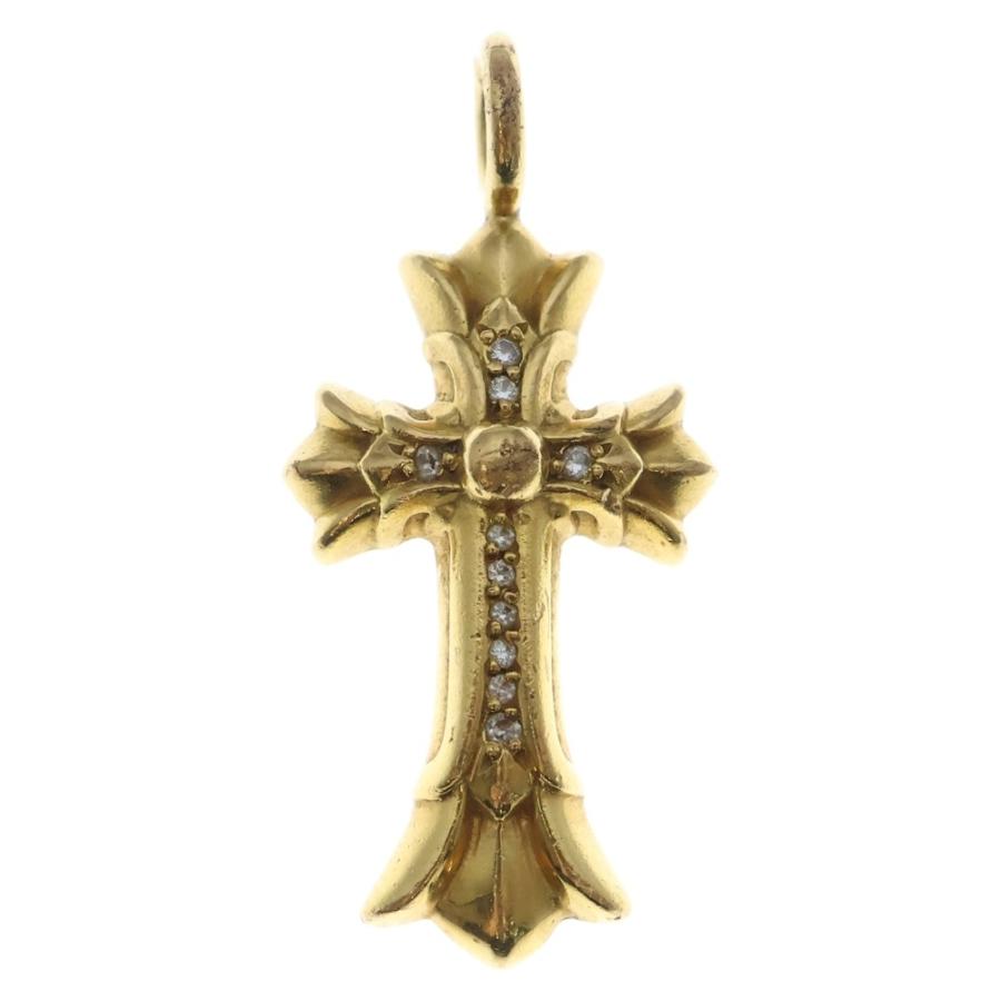 CHROME HEARTS（クロムハーツ） 22K DBL CH CRS P/DIA ダブルCHクロス
