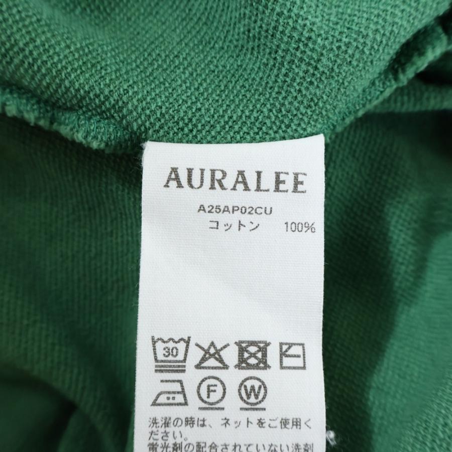 専用 AURALEE コットン スウェット シャツ グリーン M オーラリー AURALEE - AURALEE / オーラリー | SUPER MILLED SWEAT P/O コットン