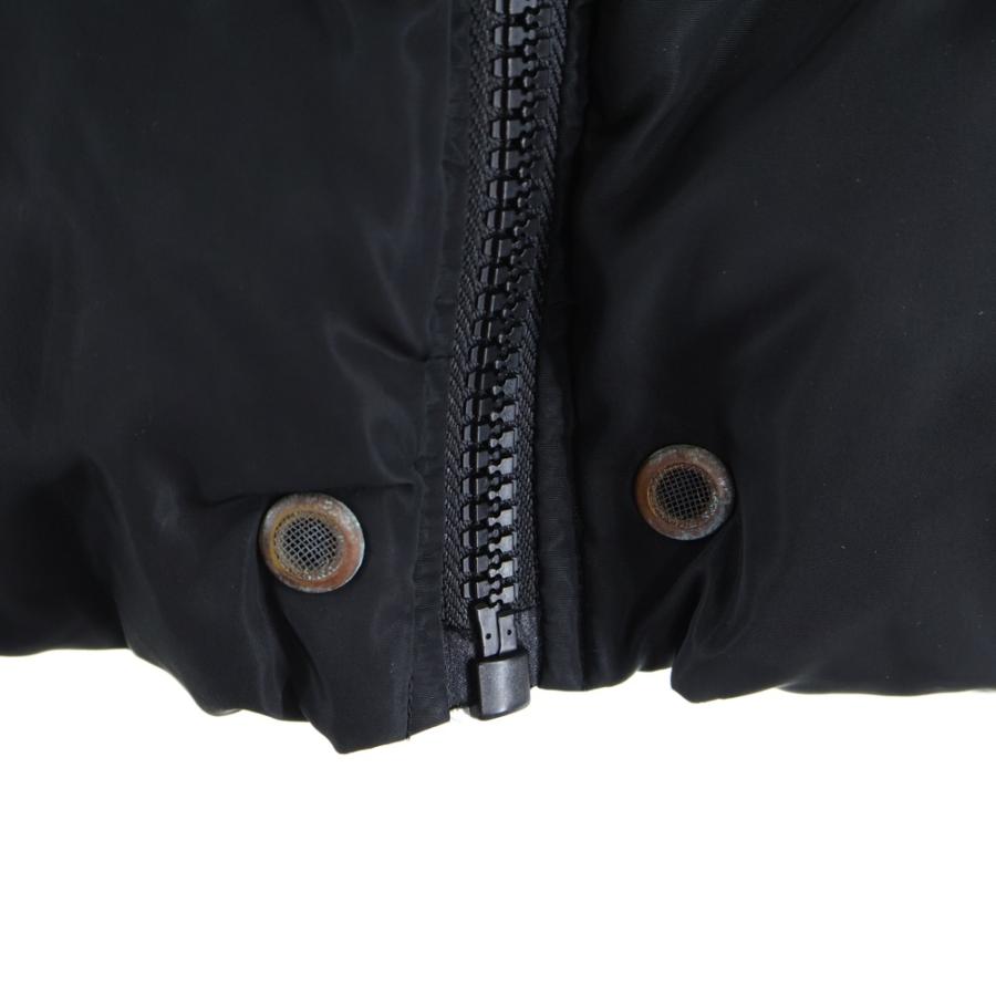 DIESEL（ディーゼル） バックプリントダウンジャケット ブラック