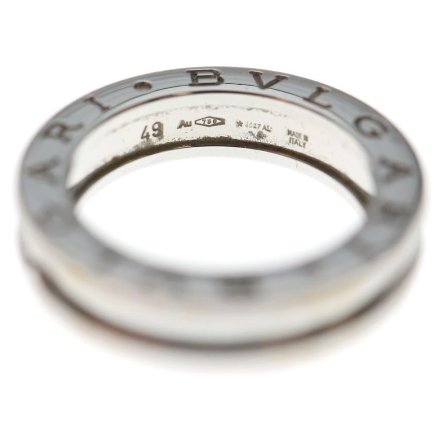 BVLGARI（ブルガリ） 18KWG B-zero1 ビーゼロワン 1バンド 指輪 リング