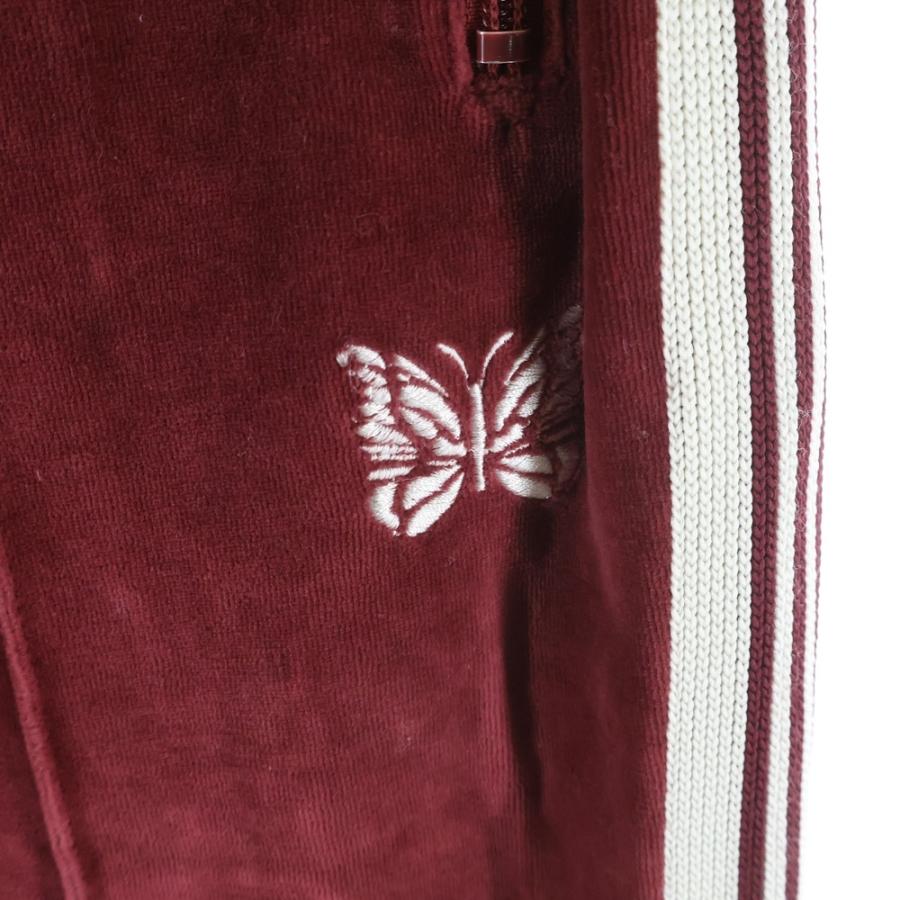 Needles（ニードルス） NARROW TRACK PANTS ベロア トラックパンツ