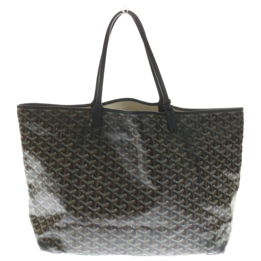 GOYARD（ゴヤール） サンルイ GM ポーチ付ヘリボーンレザートート