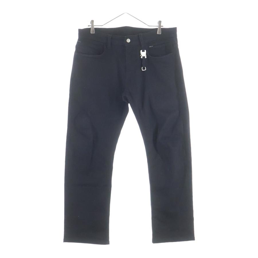 alyx アリクス スウェットパンツ Nubian デニム 1017 ALYX 9SM（アリクス） キーチェーン付 スキニーブラックデニム