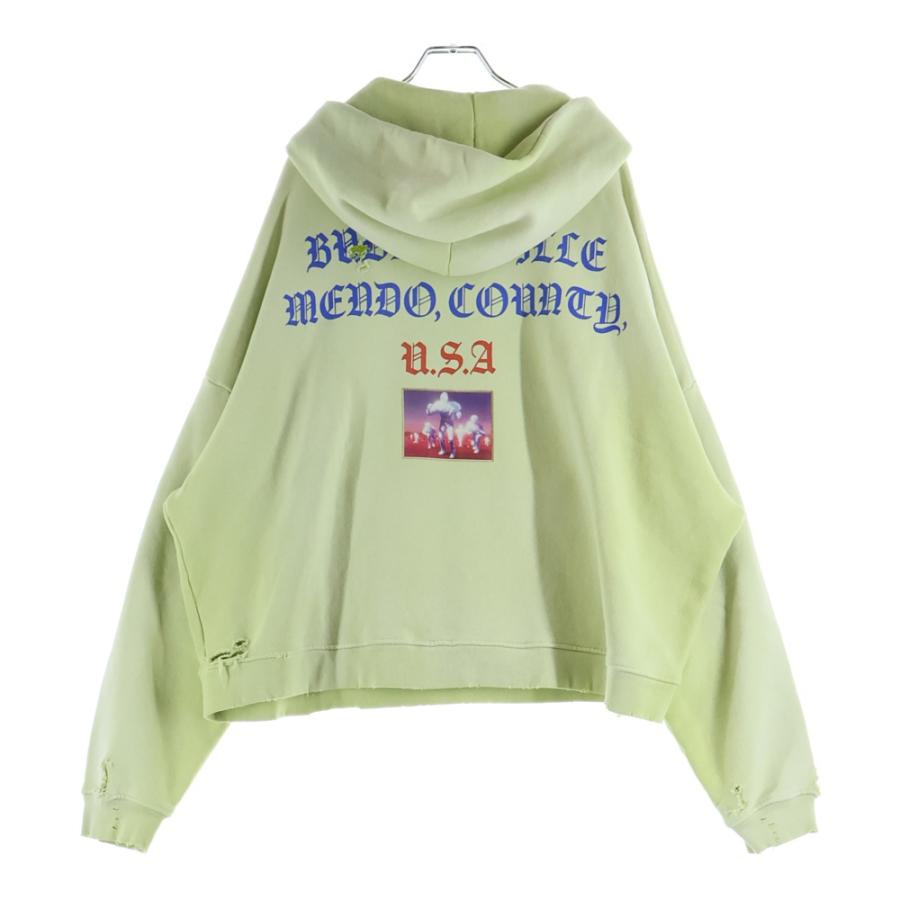 パリーハリウッド 25AW ペイント ワッペン プルオーバーパーカーメンズ Paly Hollywood パリーハリウッド 25AW ETERNAL RETURN HOODIE