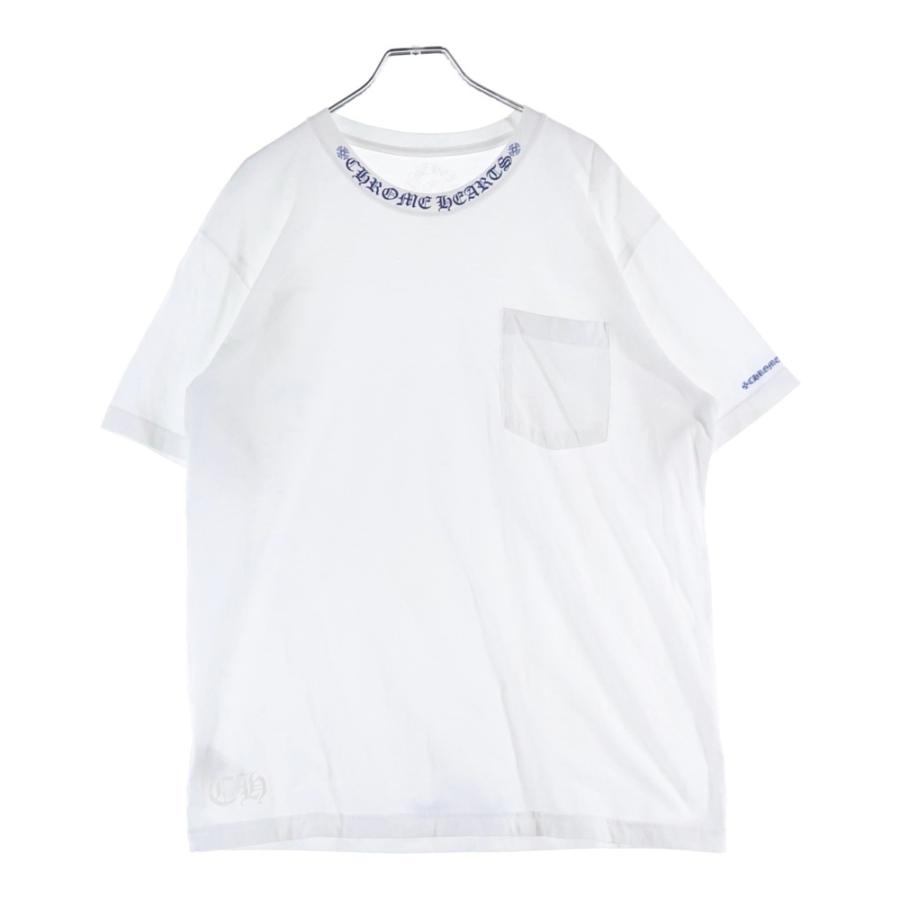 CHROME HEARTS（クロムハーツ） NECK LOGO S/S TEE ネック ロゴ