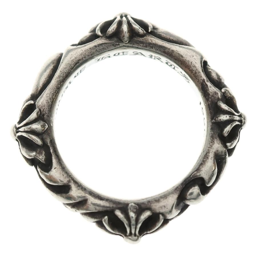 クロムハーツ SBT BAND/SBTバンド シルバーリング メンズ 7号 CHROME HEARTS（クロムハーツ） SBT BAND SBTバンドリング シルバー