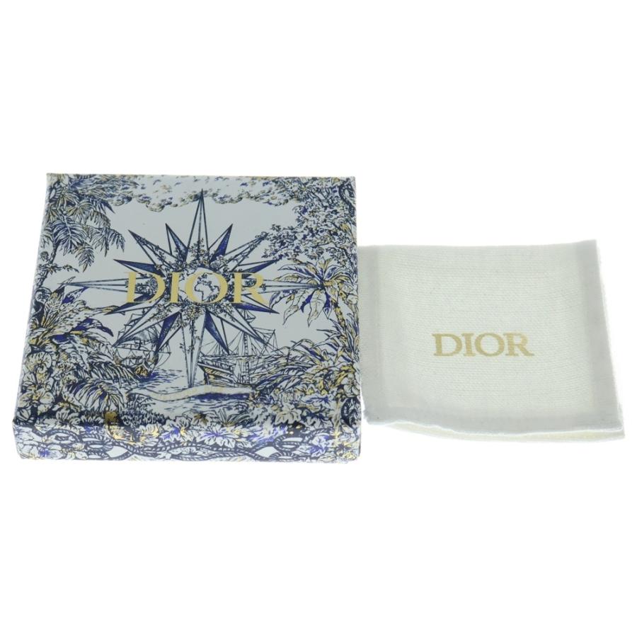 DIOR ディオール CDロゴ ラインストーン パールシャンデリアピアス