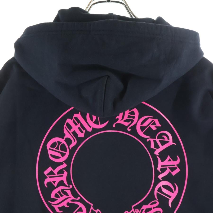 CHROME HEARTS（クロムハーツ） SWTSHRT HD ZIP バックホースシュー 袖