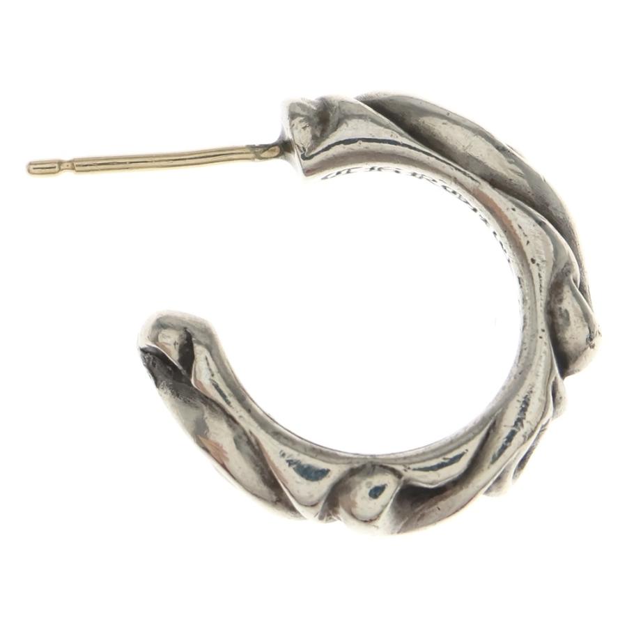 CHROME HEARTS（クロムハーツ） HOOP SCROOL スクロール フープピアス