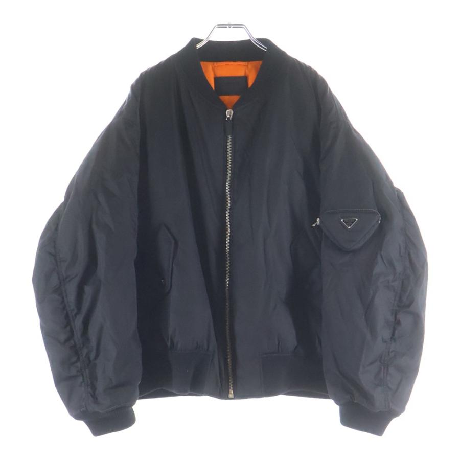 PRADA（プラダ） Re-Nylon トライアングルロゴプレート MA-1 ボンバー