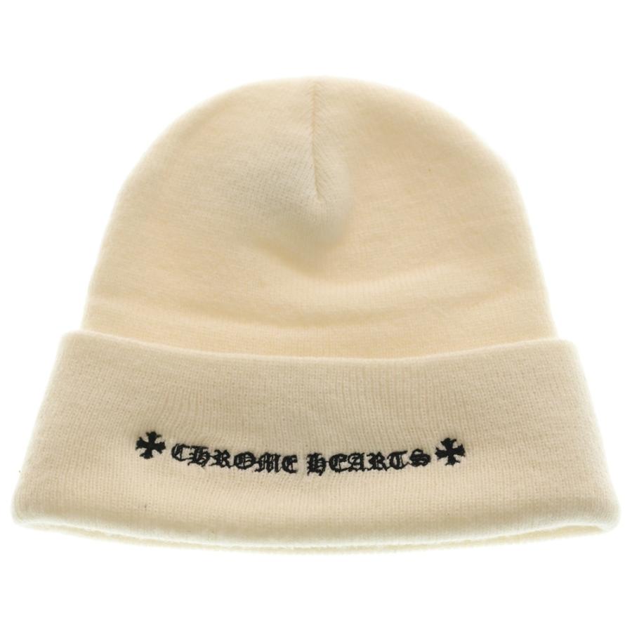 CHROME HEARTS（クロムハーツ） CH PLUS BEANIE CHプラス刺繍 アクリル 