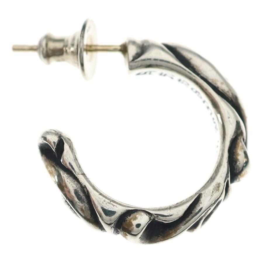 CHROME HEARTS（クロムハーツ） HOOP SCROOL スクロール フープピアス