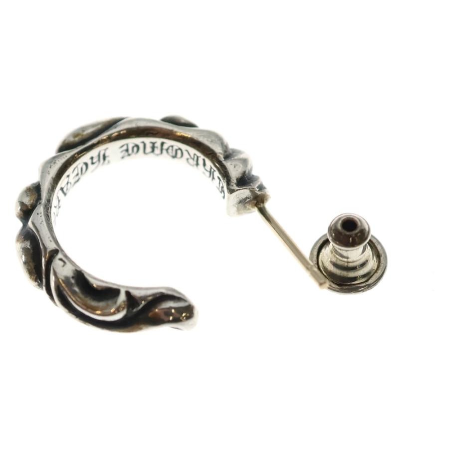 CHROME HEARTS（クロムハーツ） HOOP SCROOL スクロール フープピアス
