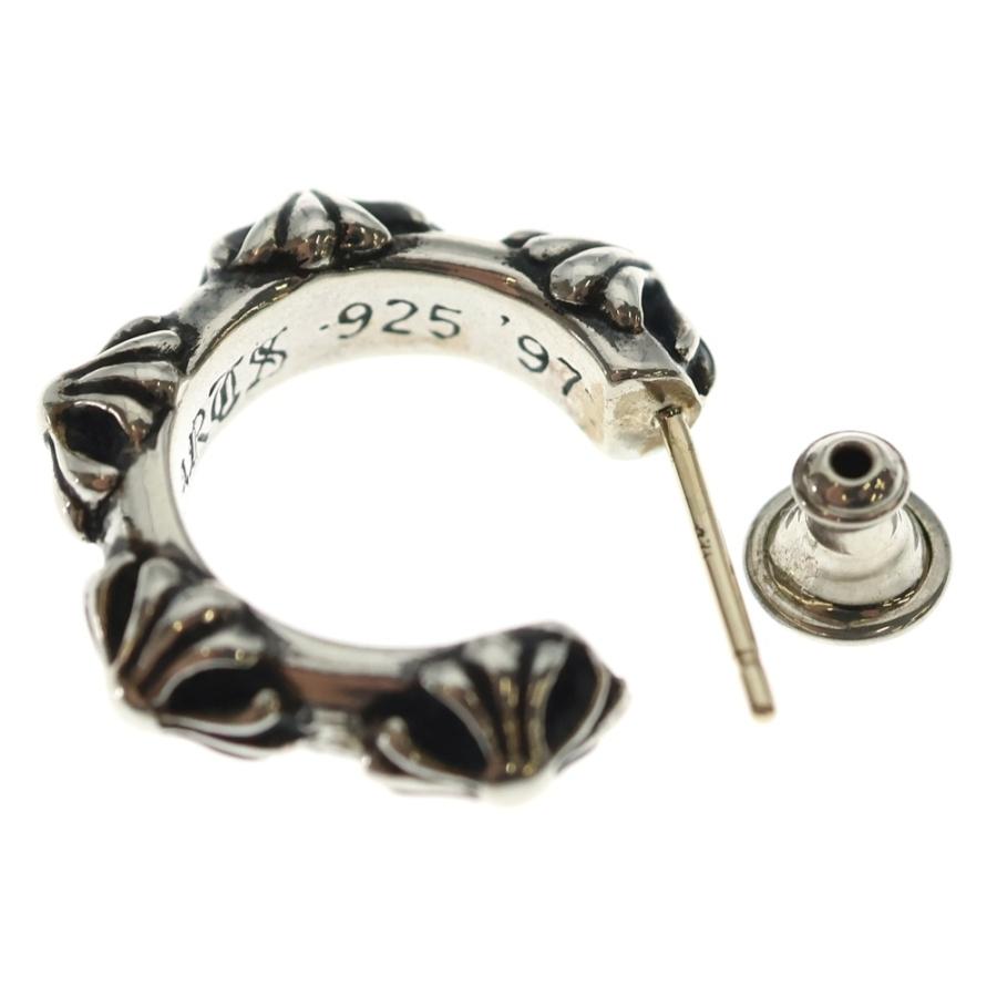 CHROME HEARTS（クロムハーツ） HOOP CROSS クロスバンド フープピアス