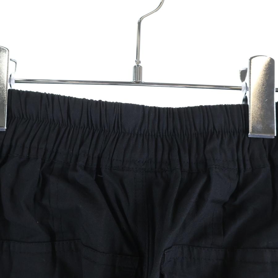 mnml サルエルパンツ mnml（ミニマル） コットン サルエル カーゴパンツ ブラック : BRING