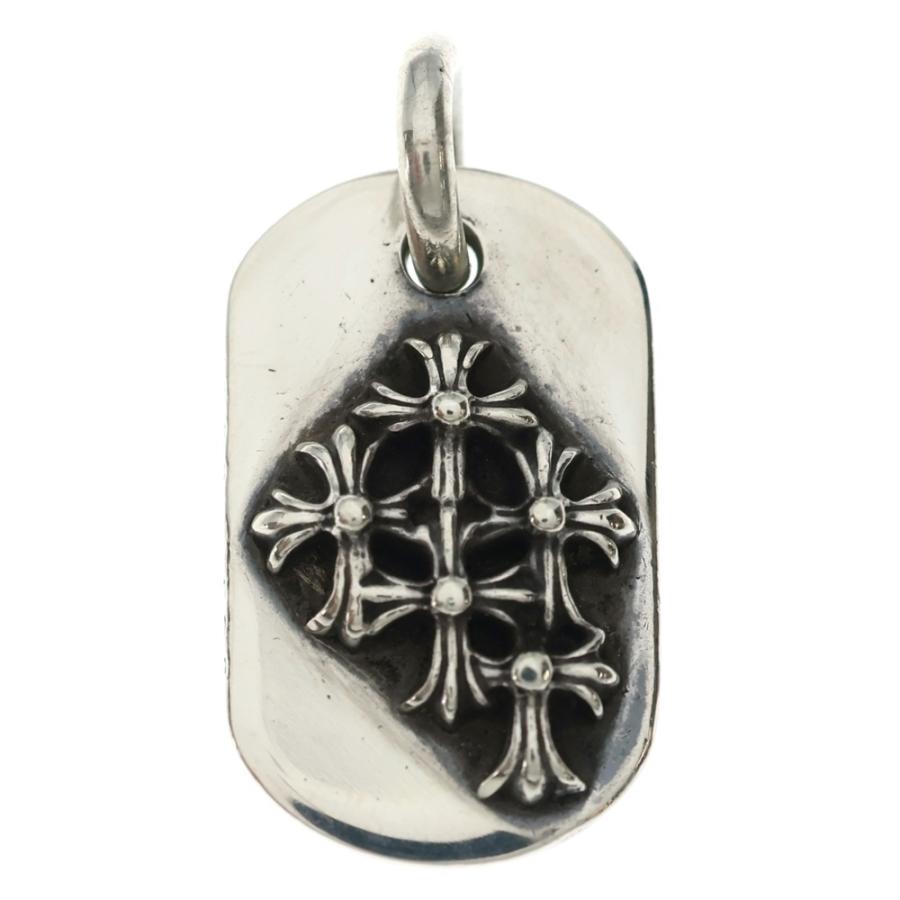 CHROME HEARTS（クロムハーツ） RAISED CEM CRS DOG TAG レイズド