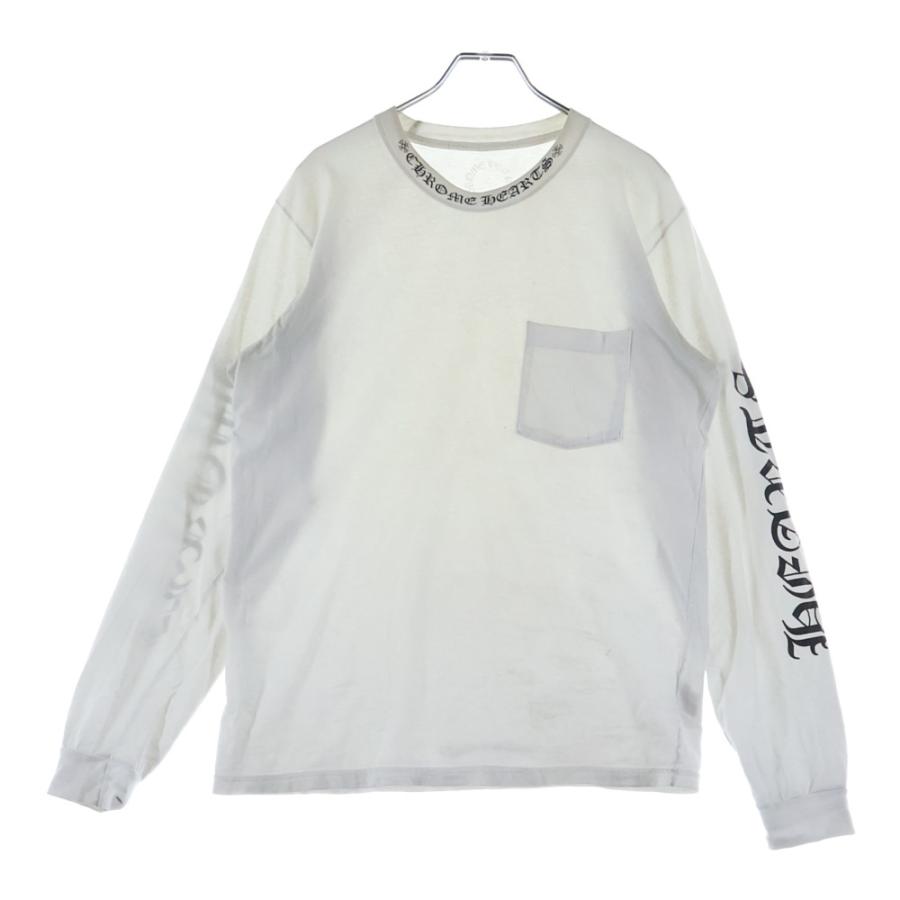 CHROME HEARTS（クロムハーツ） Neck Logo L/S TEE ネックロゴ