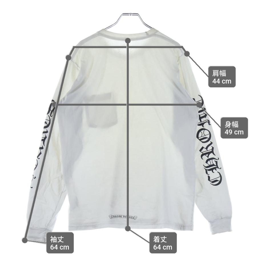 CHROME HEARTS（クロムハーツ） Neck Logo L/S TEE ネックロゴ ロング