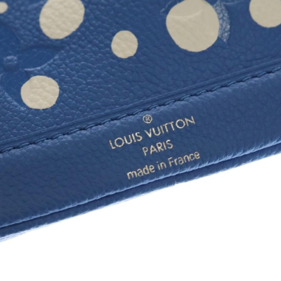 ルイ・ヴィトン LOUIS VUITTON ナノ・ノエ 草間彌生 M81985 ブルー モノグラム・アンプラント レディース ショルダーバッグ LOUIS VUITTON（ルイ・ヴィトン） 草間彌生コラボ ナノ ノエ
