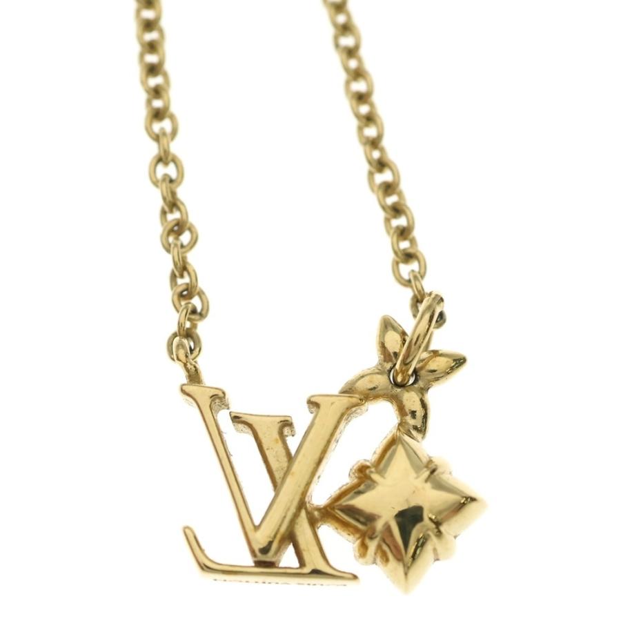 LOUIS VUITTON（ルイ・ヴィトン） コリエ ルルグラム LVロゴネックレス
