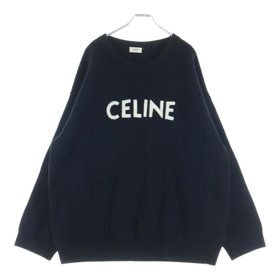 CELINE（セリーヌ） 21AW Embroidery Over Size Sweater 2A19R423P