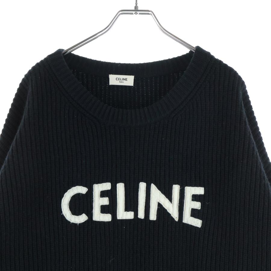 CELINE（セリーヌ） 21AW Embroidery Over Size Sweater 2A19R423P