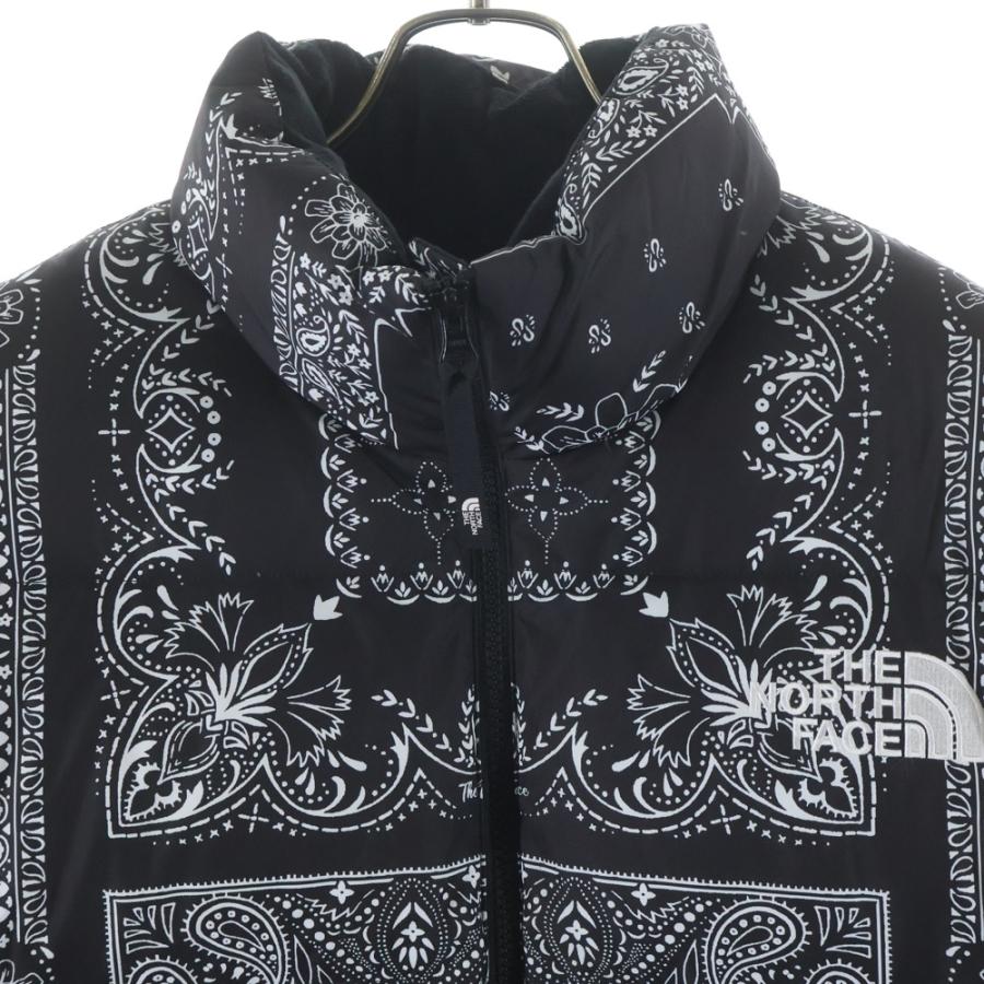 新品 ザノースフェイス ダウンジャケット ペイズリー ブラック S 0728 THE NORTH FACE（ザ ノースフェイス） NOVELTY LOFTY DOWN JACKET
