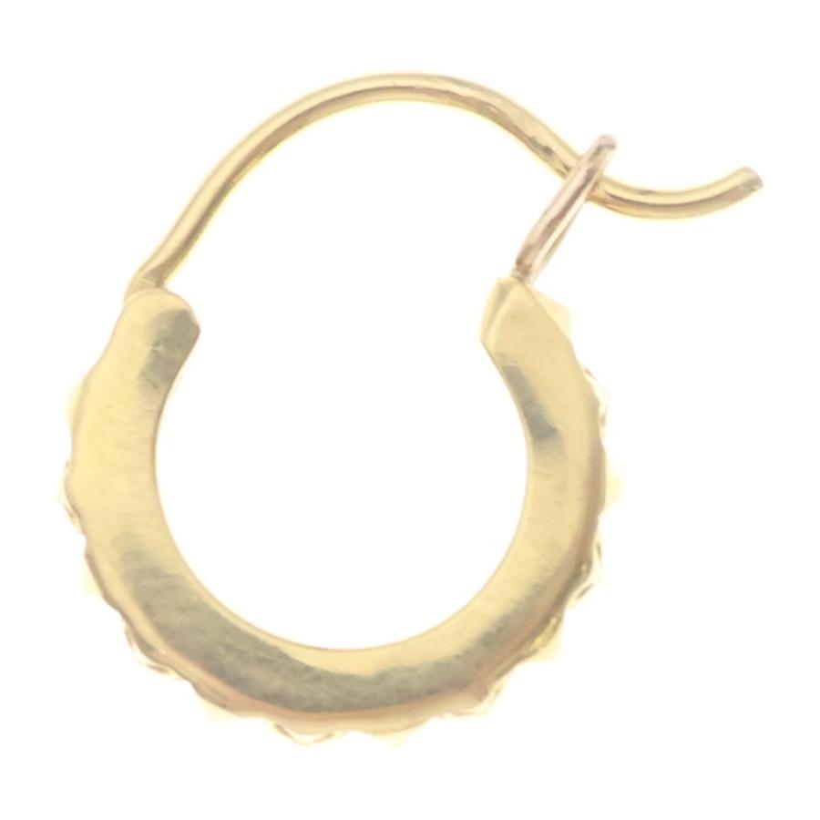 CHROME HEARTS（クロムハーツ） 22K TINY TFP HOOP トゥルーファッキン