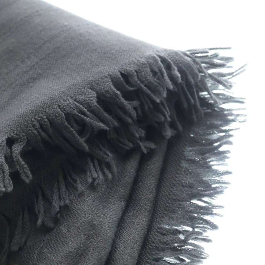 CHROME HEARTS クロムハーツ CH PLUS SQUARE SCARF シルク混 CHプラス総柄 スクエア ウールスカーフ ブラック CHROME HEARTS（クロムハーツ） CH PLUS SQUARE SCARF シルク混 CH