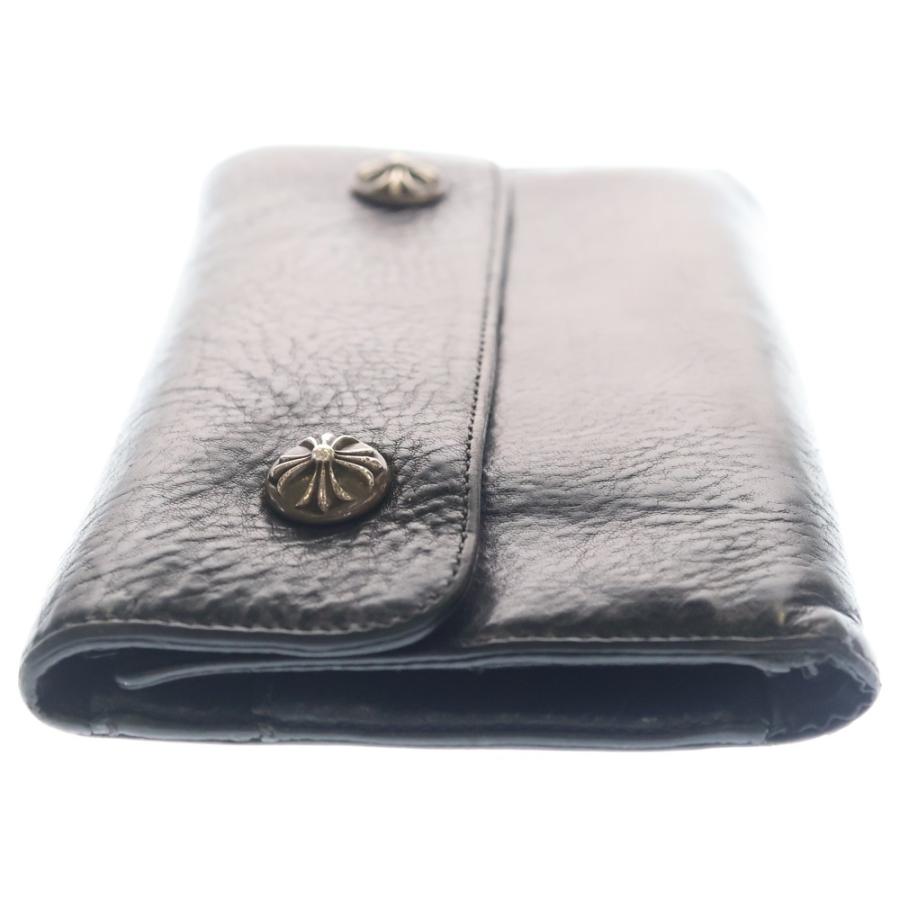 CHROME HEARTS（クロムハーツ） WAVE ウェーブ レザーウォレット 財布