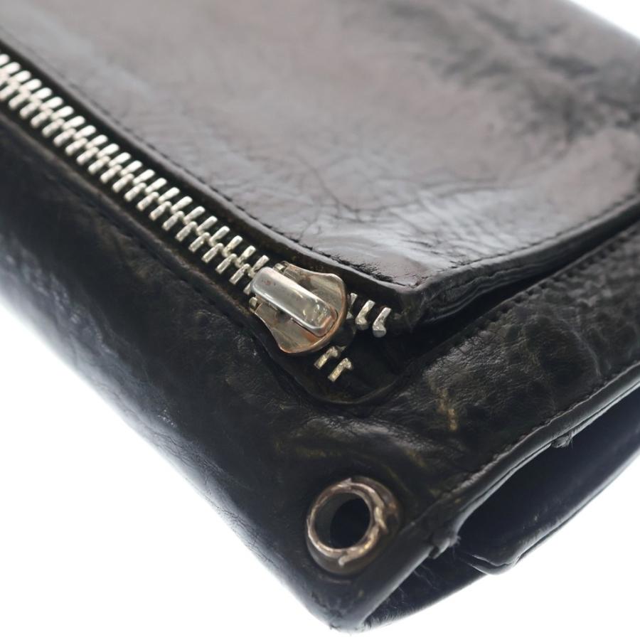 CHROME HEARTS（クロムハーツ） WAVE ウェーブ レザーウォレット 財布