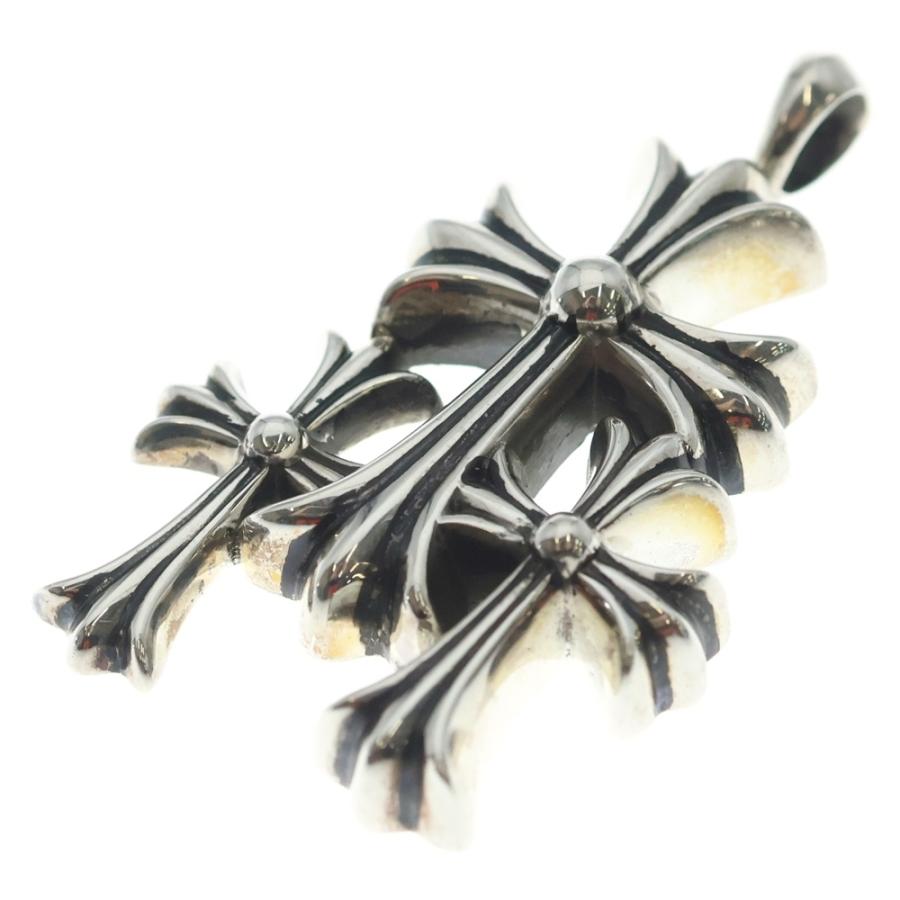 値下げ‼️‼️大人気⭐︎クロムハーツ CHROME HEARTS（クロムハーツ） 3 CH CRS SML トリプルCHクロス
