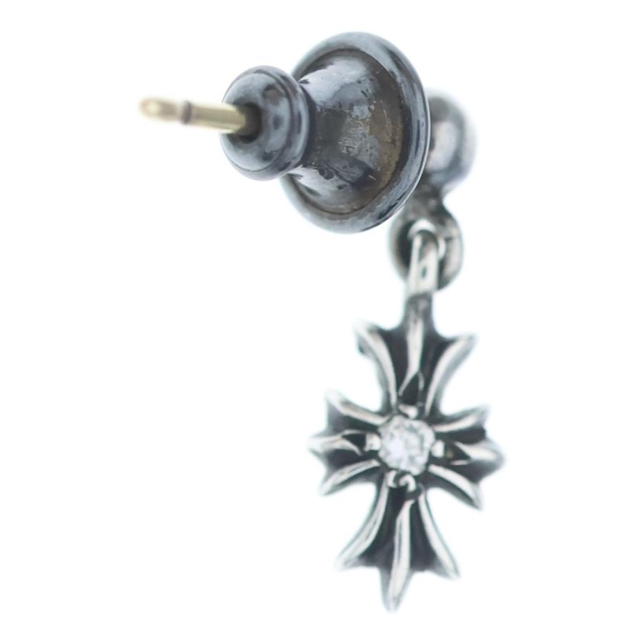 CHROME HEARTS クロムハーツ TNY E CH PLS DIA タイニーE CHプラス ドロップピアス 1ダイヤ シルバー BCA402_1