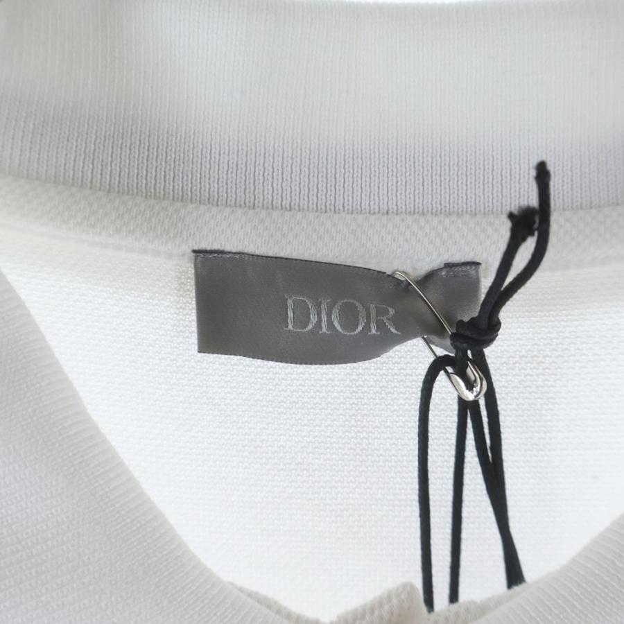 DIOR ディオール 20AW AIR DIOR WINGS POLO SHIRT エアディオール ウィングス ポロシャツ ホワイト 033J806A0448の画像