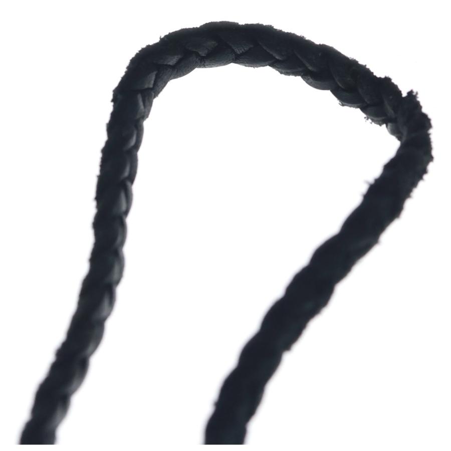 CHROME HEARTS（クロムハーツ） LEATHER BRAID SCROLL ネックレス
