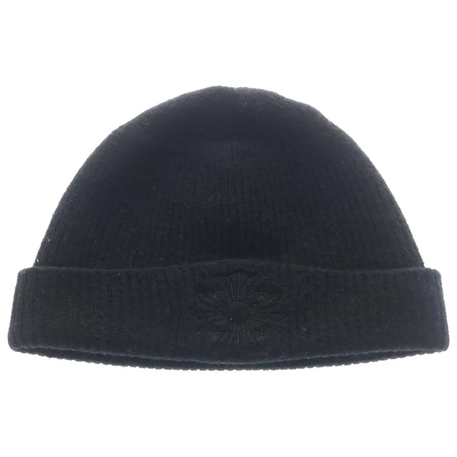希少 正規品 クロムハーツ WOOL WATCH CAP ウールワッチキャップ CHROME HEARTS（クロムハーツ） WOOL WATCH CAP CHプラス刺繍ウール