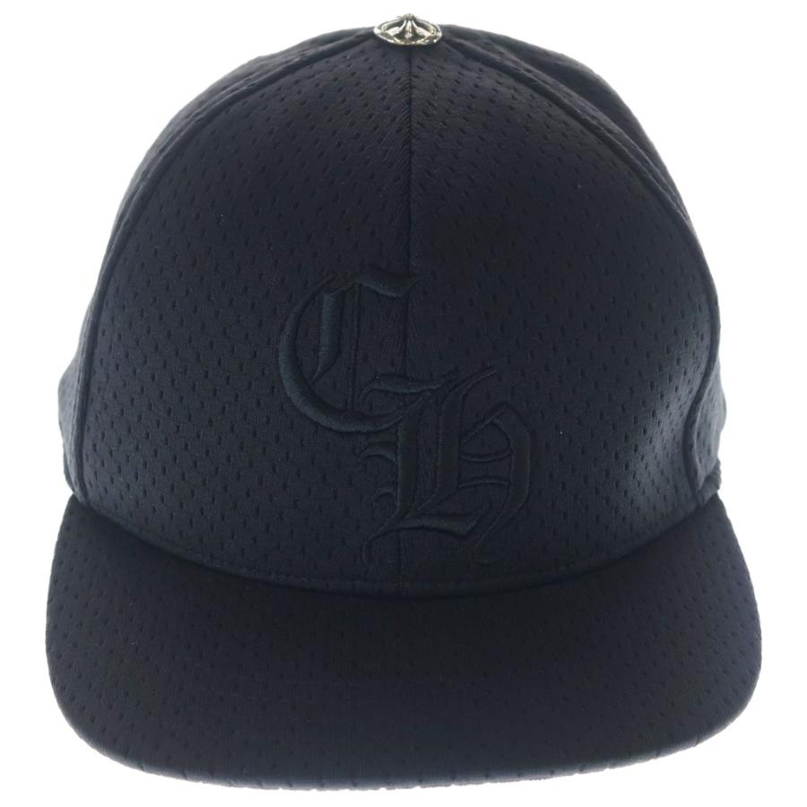 CHROME HEARTS メッシュキャップ 黒‼️ CHROME HEARTS（クロムハーツ） BASEBALL TRUCKER MESH CAP ベース
