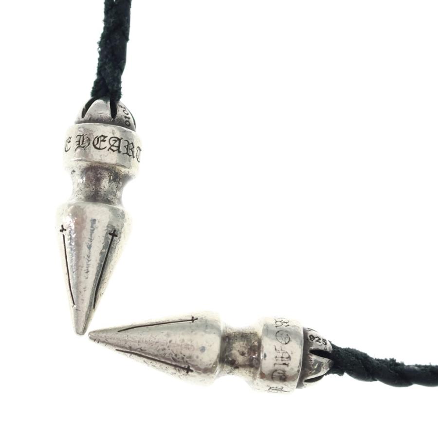 クロムハーツ スパイク　紐レザー CHROME HEARTS（クロムハーツ） SPIKE LEATHER BRAID スパイクレザー