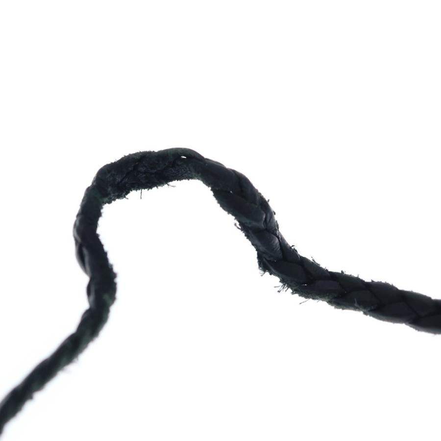 CHROME HEARTS（クロムハーツ） SPIKE LEATHER BRAID スパイクレザー