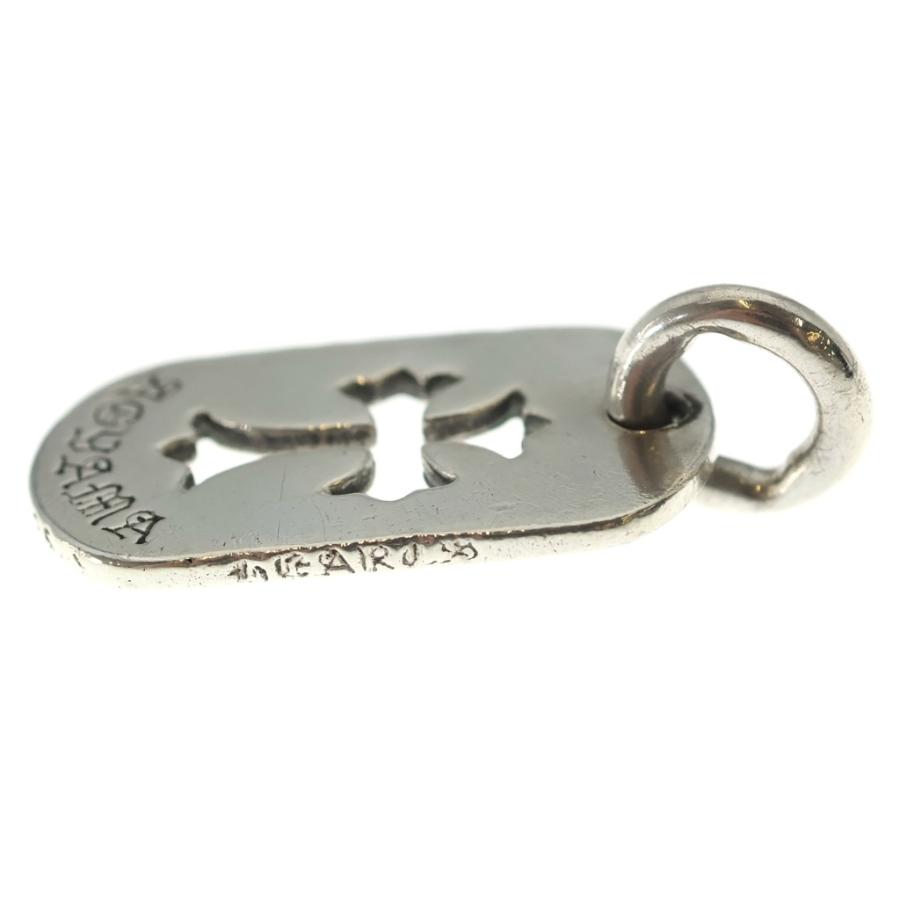 CHROME HEARTS クロムハーツ D TAG SML CO CRS カットアウトクロスドッグタグ スモール ペンダントトップ シルバー BCA242 CHROME HEARTS（クロムハーツ） Aoyama LTD D TAG SML CO CRS 青山限定