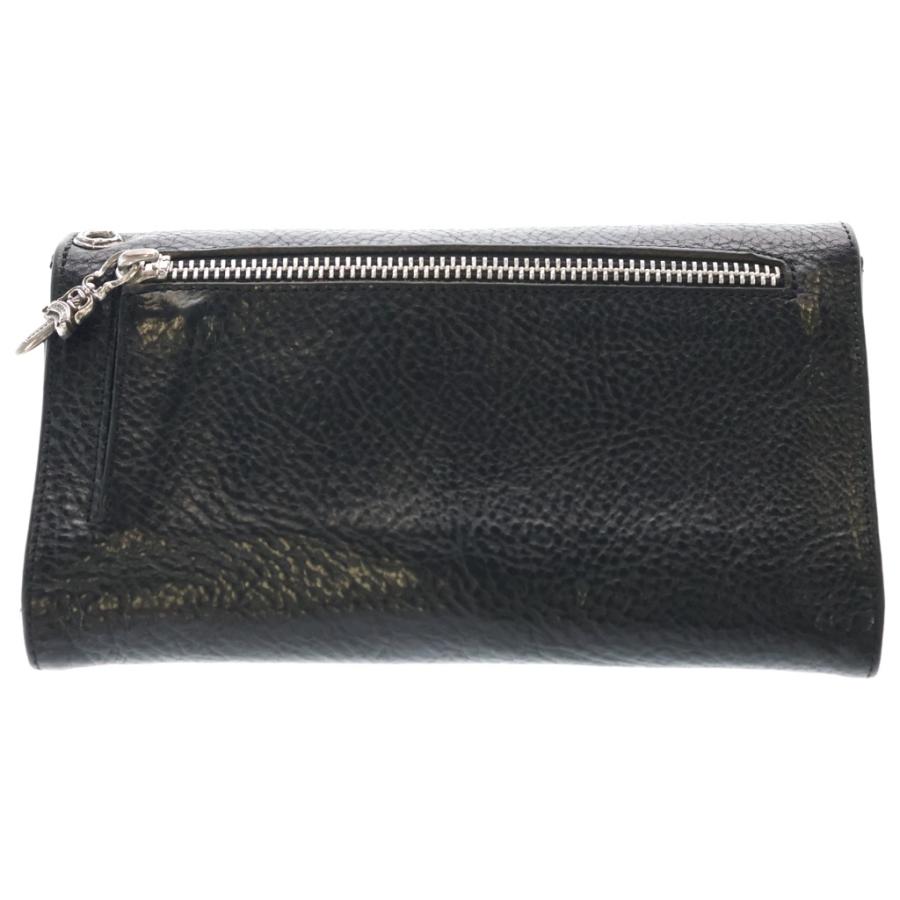 CHROME HEARTS（クロムハーツ） WAVE ウェーブ レザーウォレット 財布