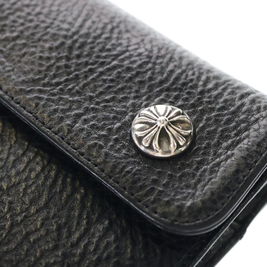 CHROME HEARTS（クロムハーツ） WAVE ウェーブ レザーウォレット 財布