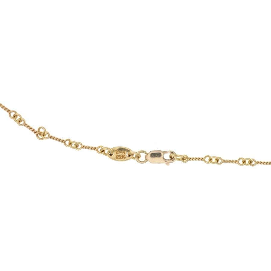 CHROME HEARTS（クロムハーツ） 22K NECKCHAIN T18 ツイストチェーン